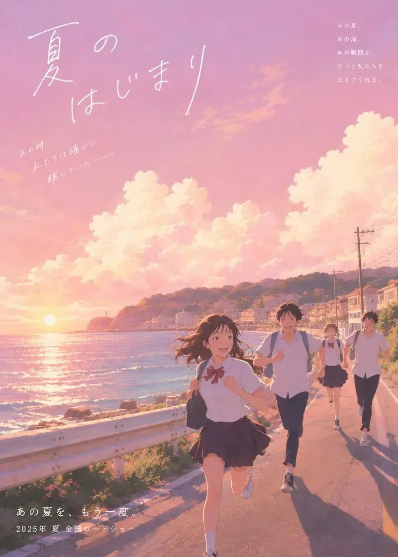 夏日回声 - 动漫花园花魁榜 花魁榜第 1 名《夏日回声》封面